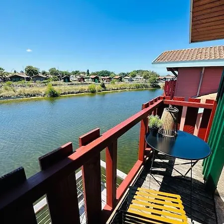 Maison Ostrea Terrasse Sur L'Eau Gujan-Mestras Esterno foto