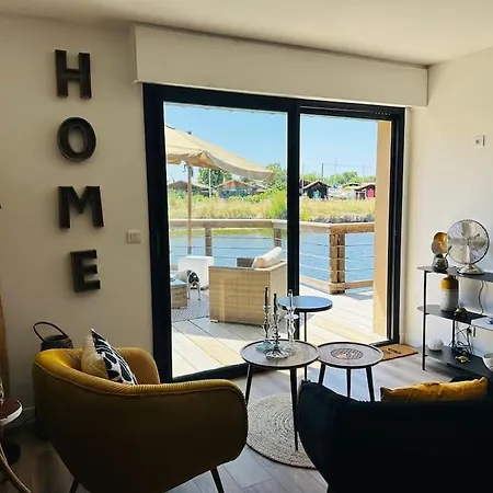 Maison Ostrea Terrasse Sur L'Eau Gujan-Mestras Esterno foto